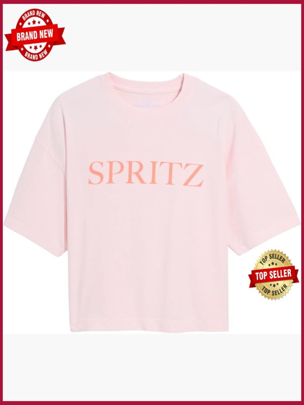 Women's Boxy Crew Neck T-Shirt Relaxed Fit Soft Cotton Pull On